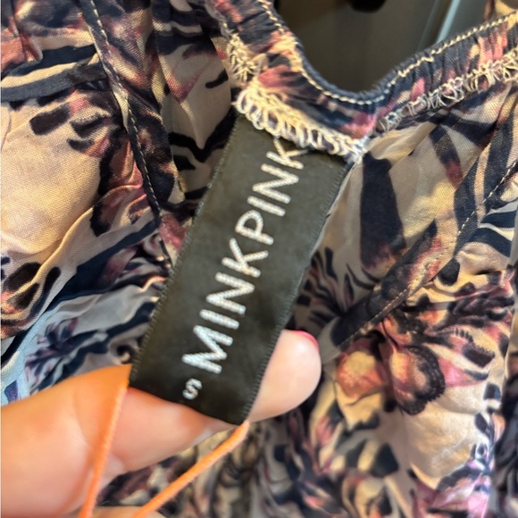 NWT MINKPINK Floral Swim Cover-Up sz S - Picture 4 of 6